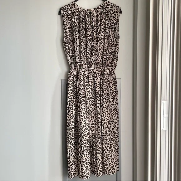 H&M Leopard Print Sleeveless Dress - Picture 4 of 10
